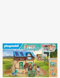 PLAYMOBIL Horses of Waterfall Riding Therapy and Veterinary Practice - 71352 - Playmobil Horses of Waterfall