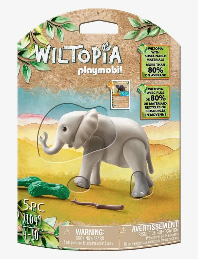 PLAYMOBIL Wiltopia Elefantunge - 71049 - Playmobil Wiltopia