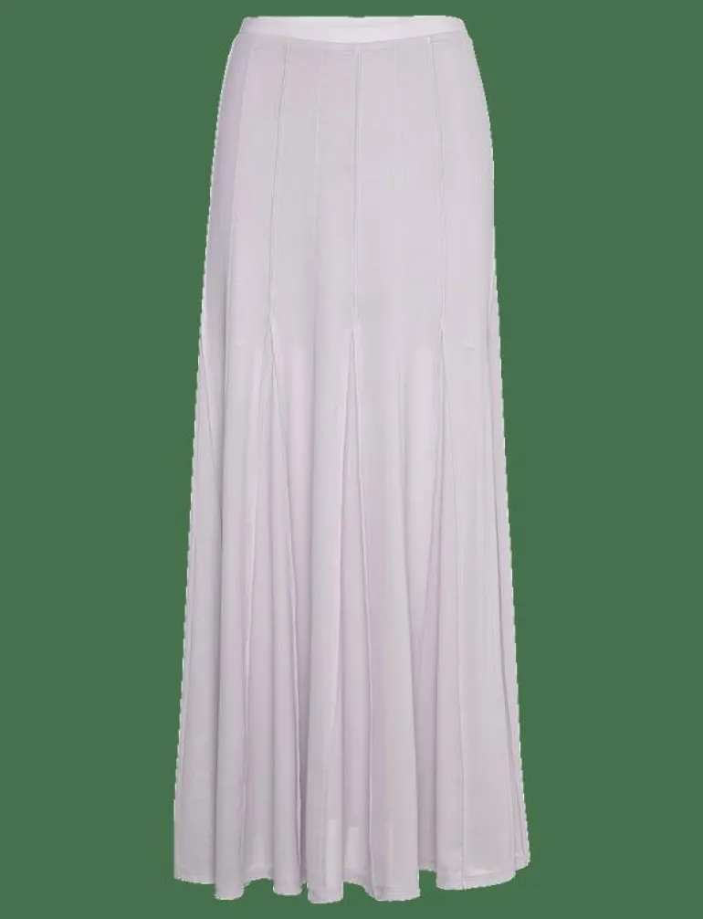 Pleated Midi Mesh Skirt - Maxikjolar