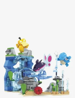Pokémon Aquatic Adventure Building Toy Kit, with 3 Action Figures (319 Pieces) for Kids - Byggsats
