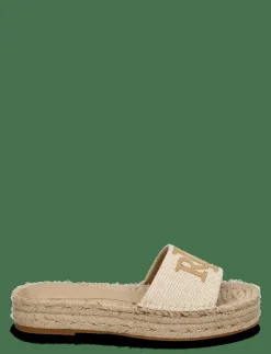 Polly Cross-Dyed Canvas Espadrille - Platta espadriller