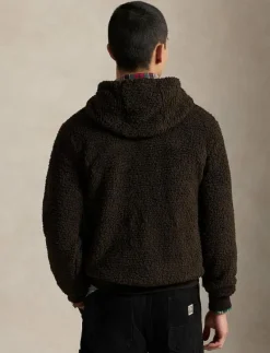 Polo Bear Pile Fleece Hoodie - Sweatshirts