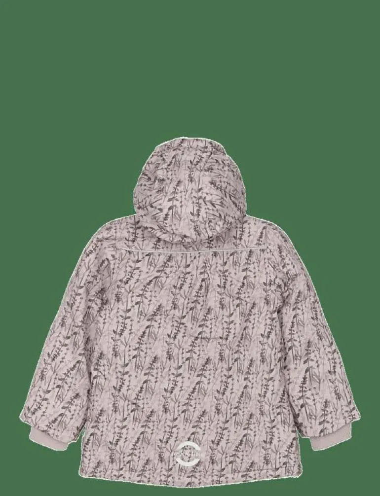 Polyester Jacket - Aop Floral - Vinterjacka