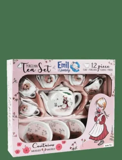 Porcelain Tea Set with Ida - Emil i Lönneberga - Leksakskök & Tillbehör