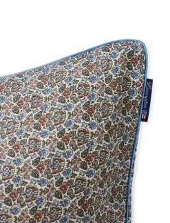 Printed Flowers Cotton Sateen Pillowcase - Örngott