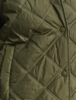 QUILTED JACKET WITH COLLAR - Quiltade jackor
