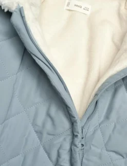 Quilted sweatshirt with shearling lining - Overaller