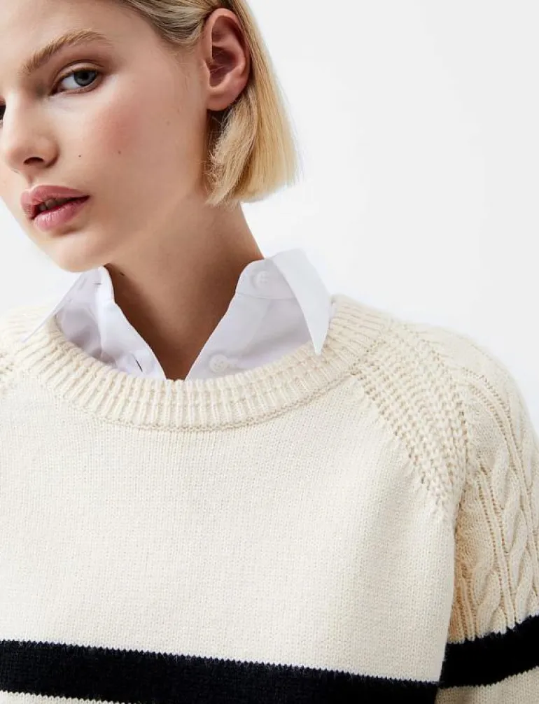 QUINLEY STRIPE JUMPER - Stickat
