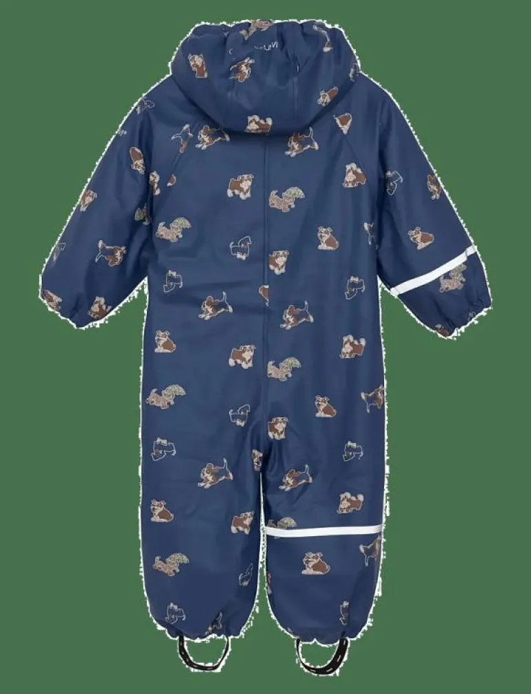 Rainwear Suit - AOP, w. fleece - Regnoveraller