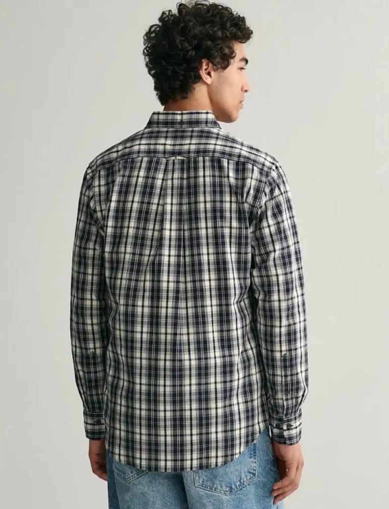 REG ARCHIVE POPLIN PLAID SHIRT - Rutiga skjortor
