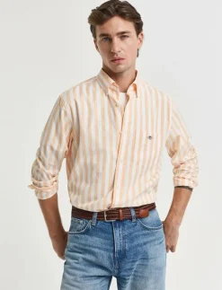 REG CLASSIC POPLIN STRIPE SHIRT - Randiga skjortor