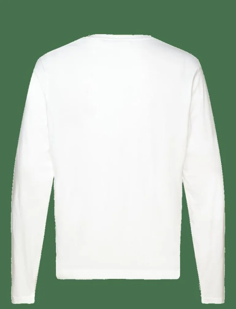 REG MEDIUM ARCHIVE SHIELD LS T - Långärmade t-shirts