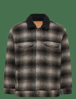 RELAXED FIT PLAID TR JAMES PLA - Jackor & rockar