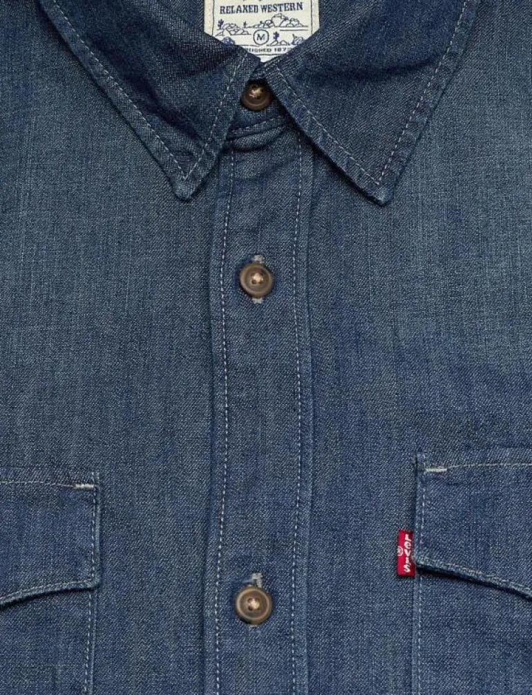 RELAXED FIT WESTERN TOO GOOD - Jeansskjortor