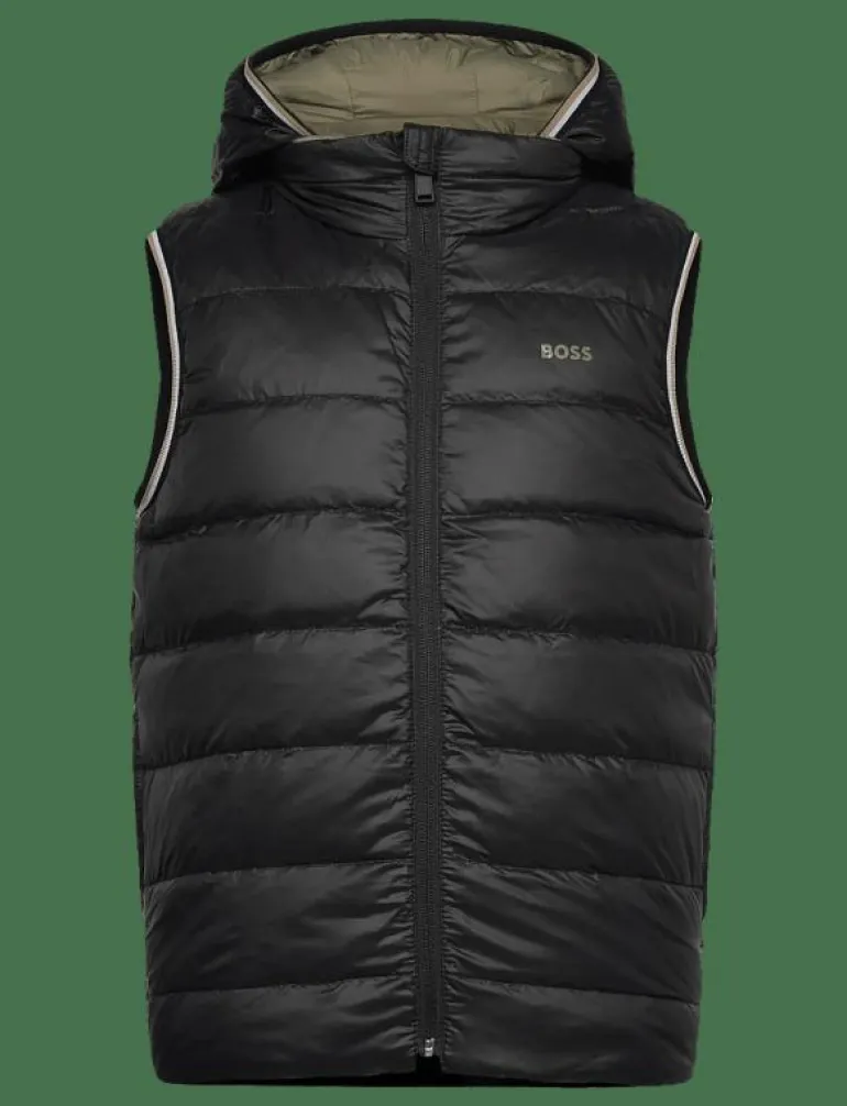 REVERSIBLE PUFFER JACKET - Väst