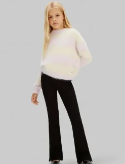 RIB FLARE PANT - Leggings
