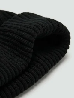Rib-knit cotton hat - Mössor