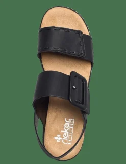 Rieker Ladies' sandals 62950-62 beige - Sandaler