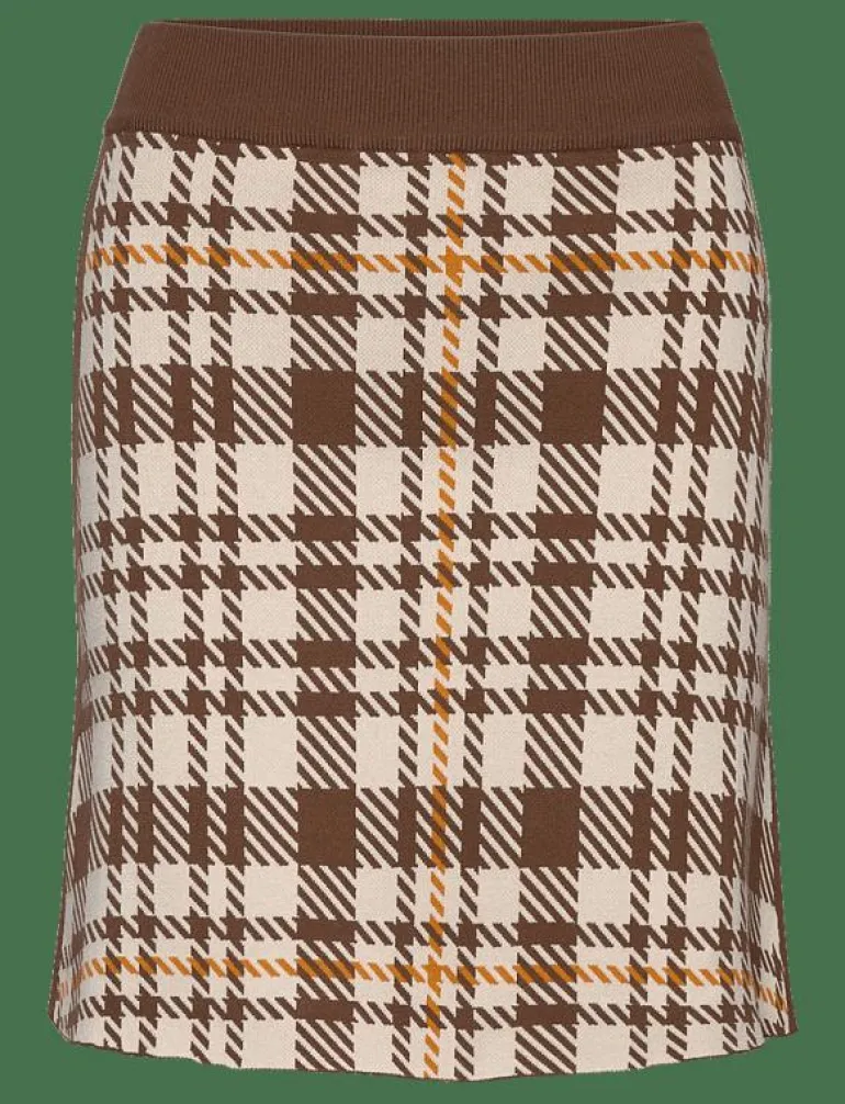Rodebjer Tendai Eco Check - Korta kjolar