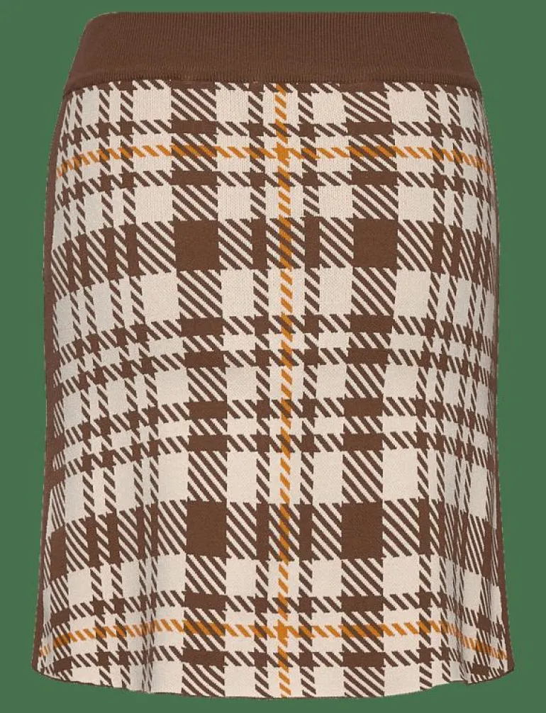 Rodebjer Tendai Eco Check - Korta kjolar