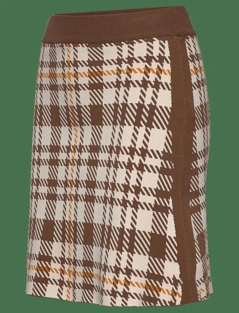 Rodebjer Tendai Eco Check - Korta kjolar