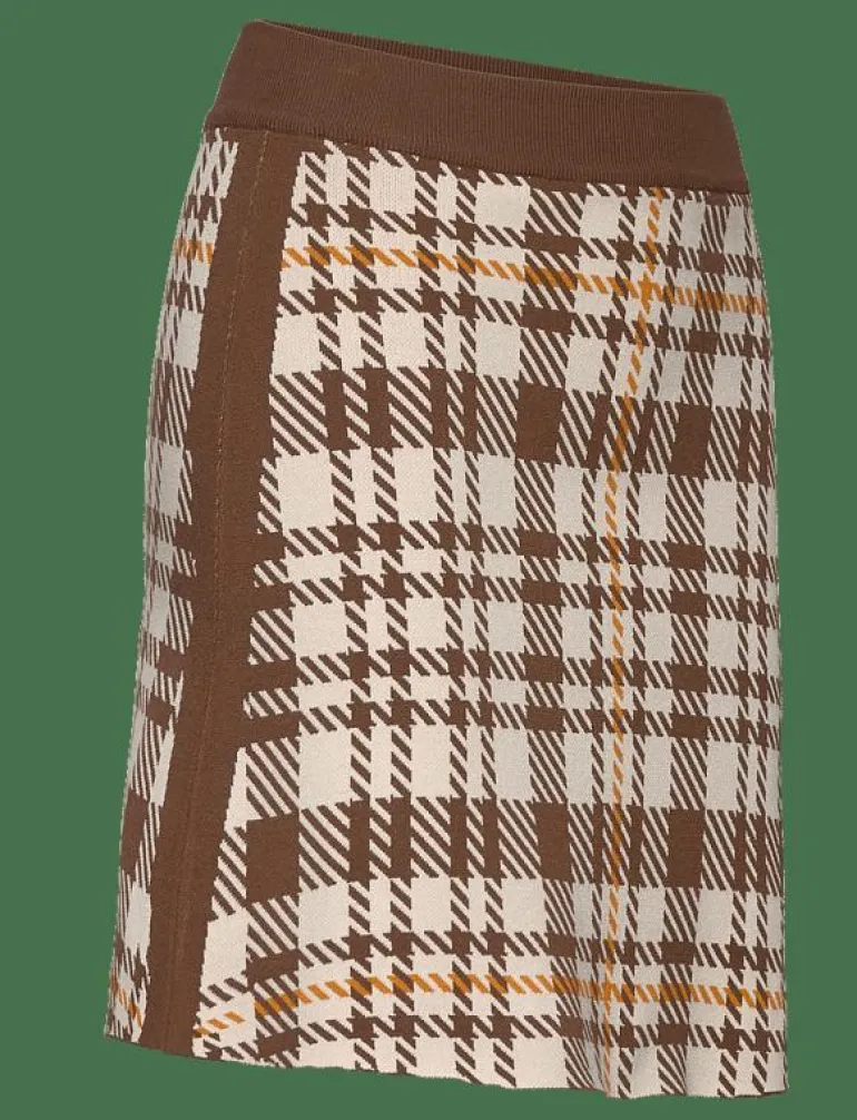 Rodebjer Tendai Eco Check - Korta kjolar