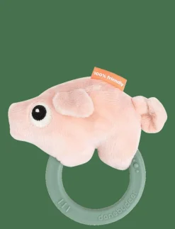 Sensory rattle w/teether Pigee Colour mix - Bitleksaker