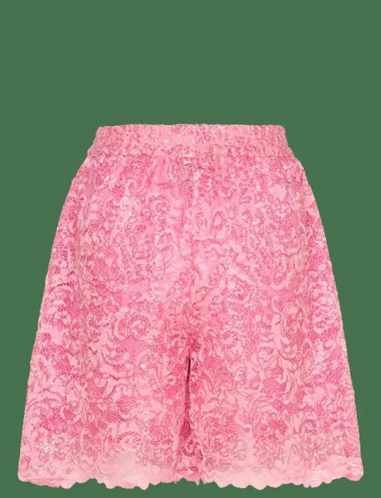 Sequined Lace Shorts - Casual shorts