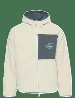 SHERPA FUNNEL NECK FULL ZIP HOOD - Mellanlager