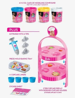 SHIMMER N SPARKLE BARBIE BAKERY CUPCKAES - Leklera