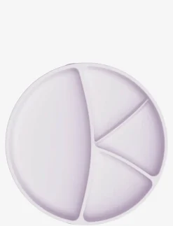 Silicone Suction Plate Light Lavender - Serveringsset