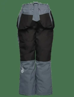 Ski Pants W. Zips & Contrast - Vinterbyxor