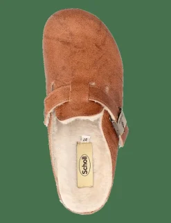 SL GRACE SUEDE RUST - Platta mules