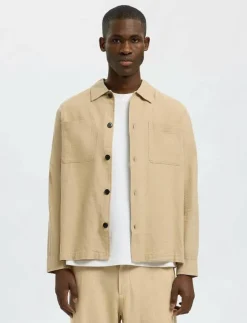 SLH-BRODY SUN OVERSHIRT LS NOOS - Jackor & rockar