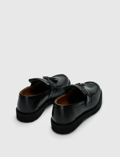 SLHHUGO LEATHER KILTIE TASSEL LOAFER - Loafers