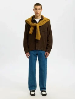 SLHREGFRED STRUCTURED OVERSHIRT - Jackor & rockar