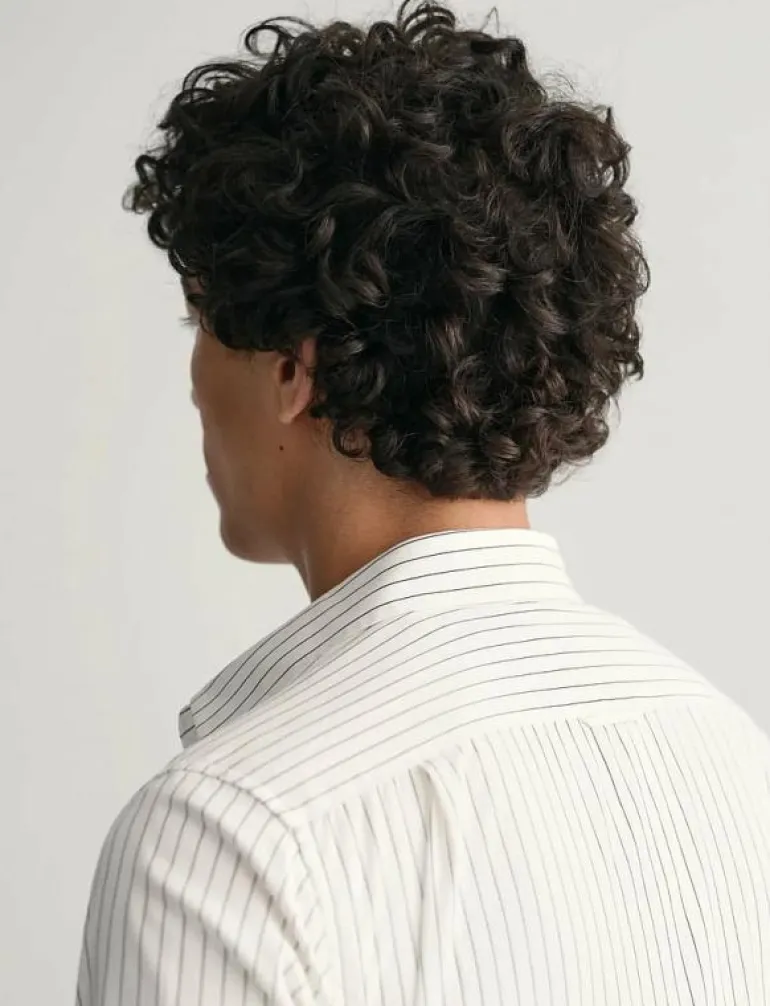 SLIM FORMAL PINSTRIPE SHIRT - Randiga skjortor