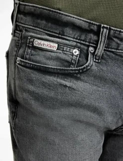 SLIM PEWTER ROCK JEAN - Slim jeans