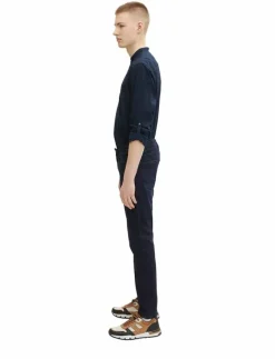 slim PIERS blue black denim - Slim jeans