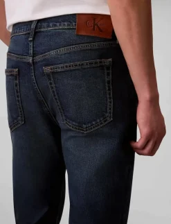 SLIM TAPER OIL SLICK JEAN - Slim jeans