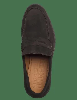 SLMBLAKE SUEDE PENNY LOAFER - Loafers