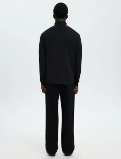 SLMDANE LS KNIT STRUCTURE ROLL NECK NOOS - Polokrage