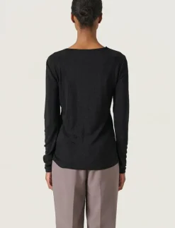 SLSkylara Knot Tee - Långärmade toppar
