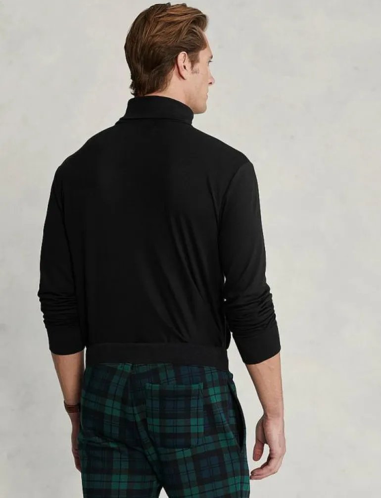 Soft Cotton Turtleneck - Långärmade t-shirts