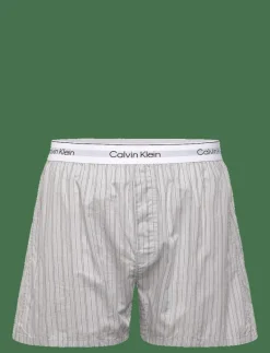 S/S CREW POPLIN BOXER SET - Pyjamas