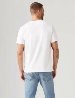 SS HM HENLEY WHITE + - Kortärmad t-shirt
