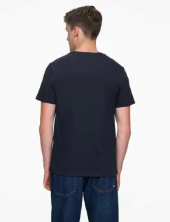 SS ORIGINAL HM TEE NAVY BLAZER - Kortärmad t-shirt