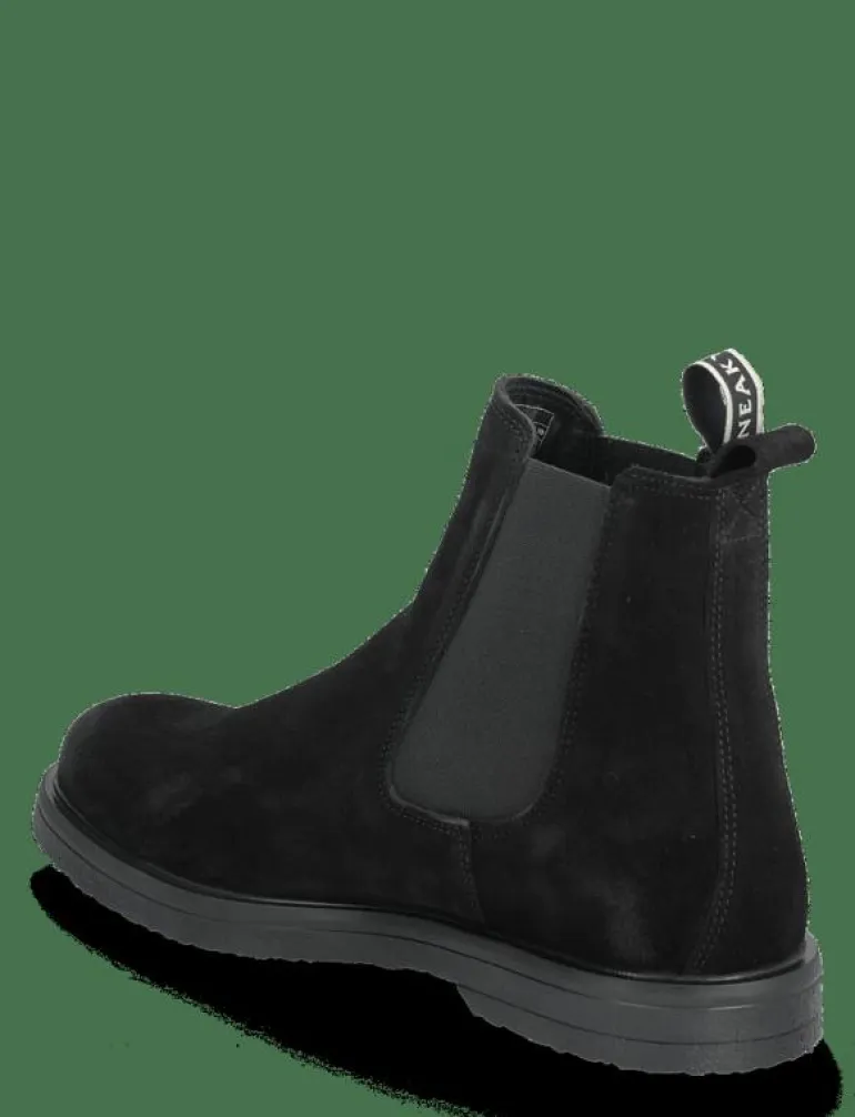 Stanley Suede Chocolate - Chelsea boots