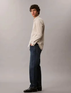 STNDRD STRGHT OIL SLICK JEAN - Regular jeans