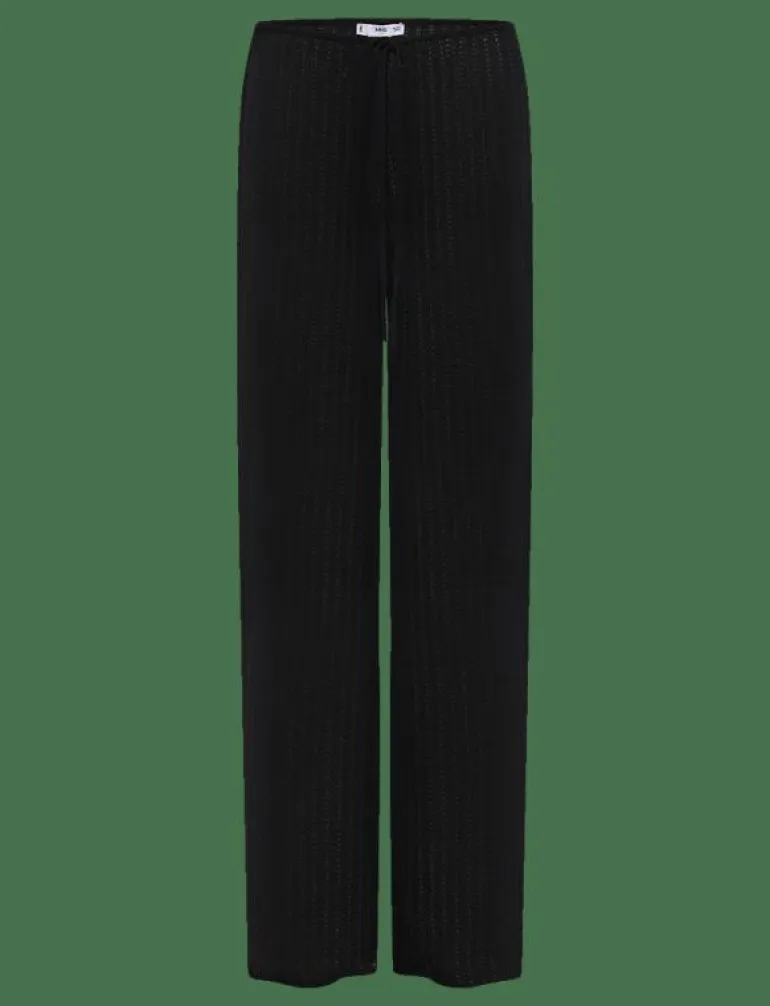 Straight knitted trousers - Raka byxor